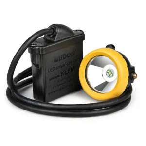 Parte posterior de la Lámpara KL5M WISDOM Colombia con clip metálico, cable y botón de control