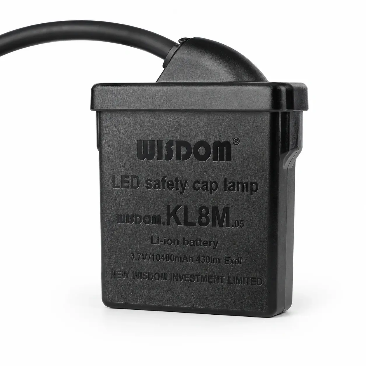 Batería externa de la Lámpara KL8M WISDOM Colombia en vista frontal