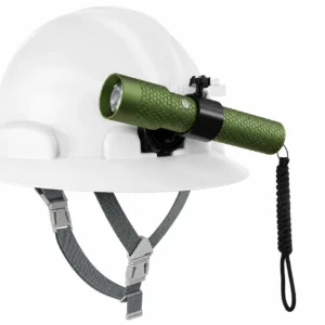 linterna minera recargable wisdom para casco minero.webp